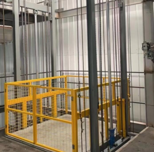 白山导轨式升降机一般加工周期